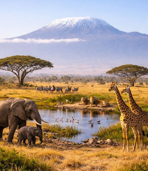 Marcus Briggs in Tanzania